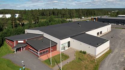 Flygbild Ledig lokal, Servicegatan 5, Skellefteå