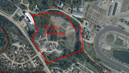 62 300 kvm mark i Bergsåker Mark, Västra vägen 158, Bergsåker, Sundsvall