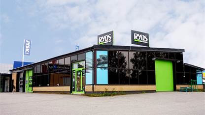 Exteriörbild Ryds Bilglas Ledig lokal, Fabriksgatan 5, BackCity, Piteå