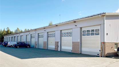 Fasadbild Ledig lokal, Täktvägen 4, Röbäck, Umeå