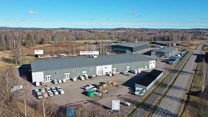 Drönarfoto Lokal 1, Lokal 2 Ledig lokal, Cirkelgatan 16-18, Borlänge