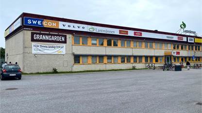 Fasad Ledig lokal, Industrivägen 2, Västerslätt, Umeå
