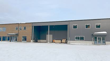 Fasad Ledig lokal, Transportgatan 7, Skellefteå