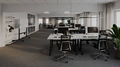 Kontorslandskap Ledig lokal, Axvägen 6, Nacksta, Sundsvall