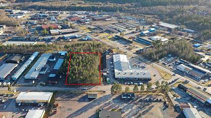 Markområde som omfattas Ledig lokal, Västermalmsvägen 2-4, Falu