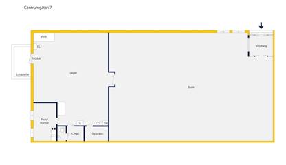 Planlösning Centrumgatan 7, 9