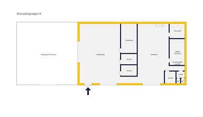 Planlösning Kronoskogsvägen 8-10