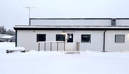 Fasad entré Kolarevägen 2