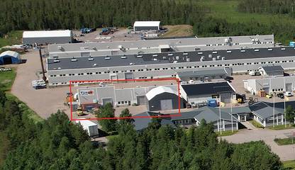 Flygbild Vuoskonjärvivägen 17