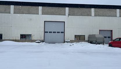 Garageport baksidan Ställverksvägen 1