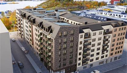 Illustration framtagen av Studio Superb Hennings Gata 8B