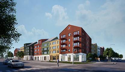 Arkitekt och visualiserare: Yellon Jungfrusundsvägen 4A