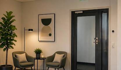 Exempelbild på entré Olsgårdsgatan 10-14