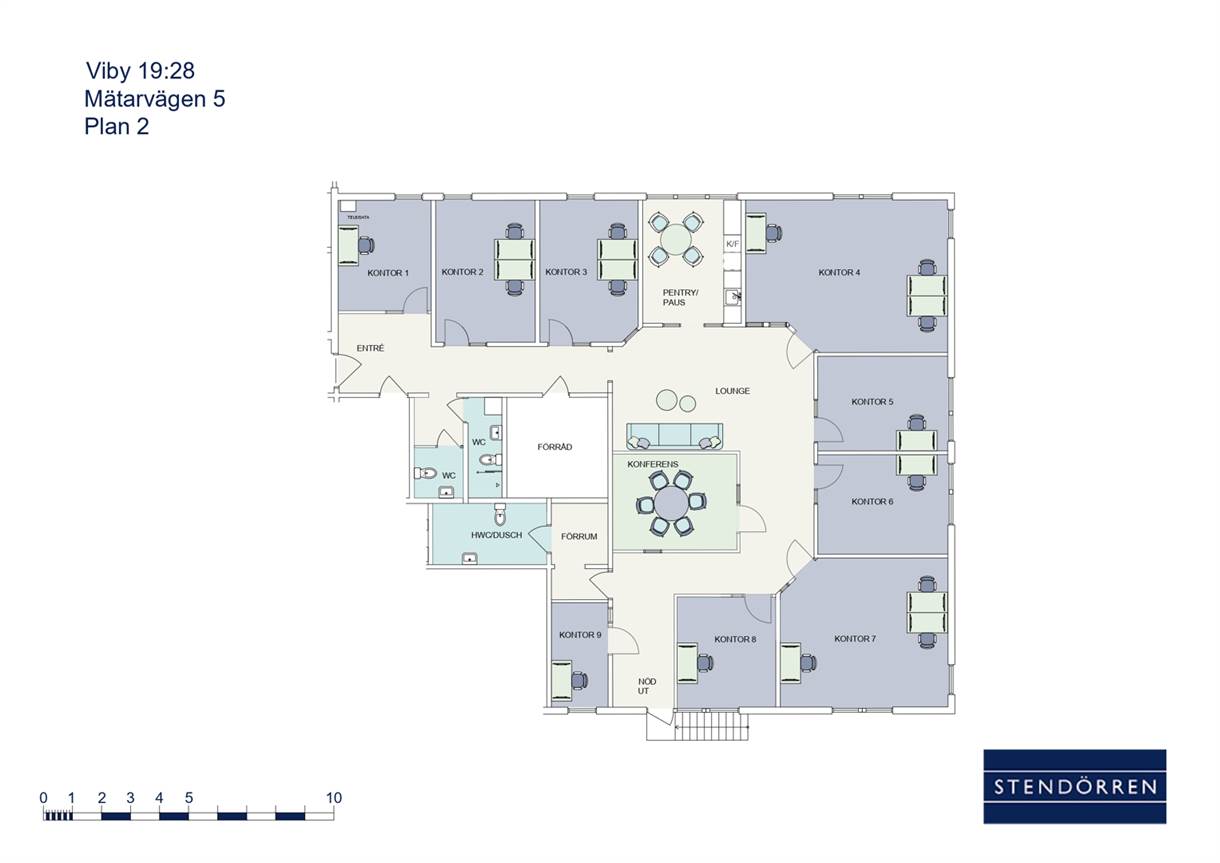 Mätarvägen 5, Norr