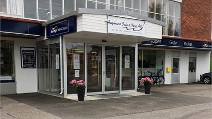 Entré mot Kyrkogatan Ledig lokal, Åkerstagatan 2C, Gamla stan, Ljusdal