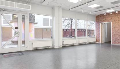 Skyltläge mot Arenagången Arenavägen 33