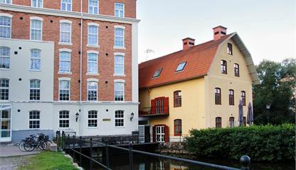 Restaurang på området. Forsgränd 12