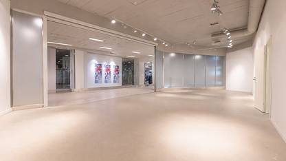 Butikslokal sedd mot entrén Ledig lokal, Kungsgatan 24/Kriebsensgatan 24, Eskilstuna centrum, Eskilstuna