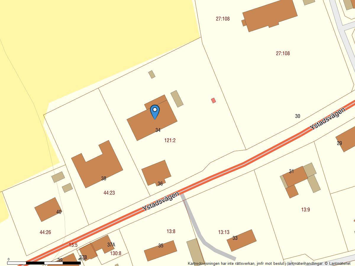 Ystadsvägen 34 & 36, Hammenhög