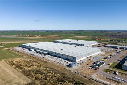 Tillsammans med befintlig verksamhet blir anläggningen ett av Nordens största logistikcentrum.