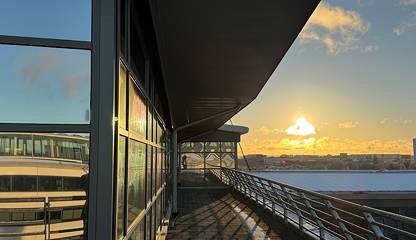 Del av takterrassen Råsundavägen 12