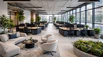 Inspirationsbild baserad på fotografi av den faktiska lokalen. Inredningen är AI-bearbetad och visar Inspirationsbild baserad på fotografi av den faktiska lokalen. Inredningen är AI-bearbetad och visar