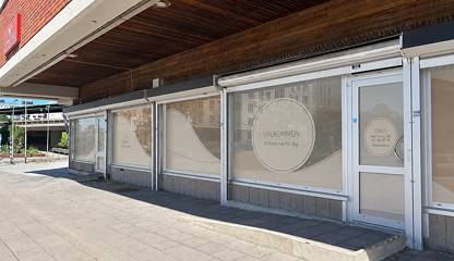 Visualisering Skyltfönster Bredängstorget 32