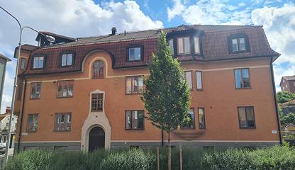 Fastighet, framsida Södra Drottninggatan 25
