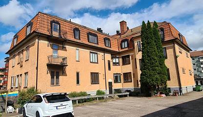Fastighet, baksida Södra Drottninggatan 25