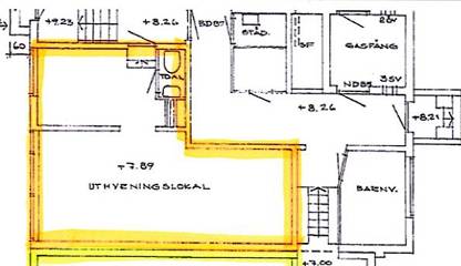 Planlösning Kvarngatan 3/Oxtorgsgatan 8