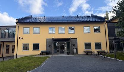 Hus Ua från södra sidan Forskarens väg 3