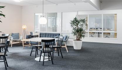 Matplats/lounge Strandbadsvägen 19