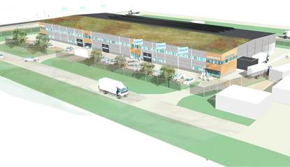 Visionsbild av Sunnanå 12:26 Staffanstorpsvägen