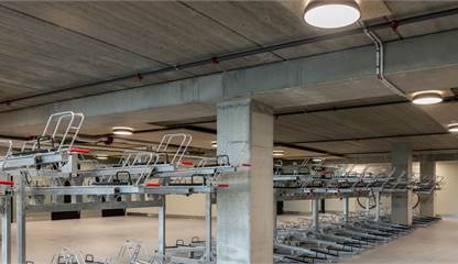 Cykelparkering Pulpetgatan 28