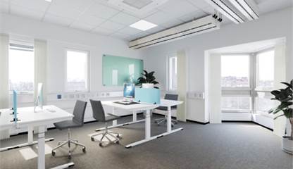 Digital renovering, kontorsrum Lönngatan 75