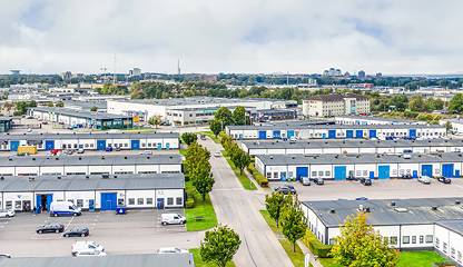 Flygfoto Florettgatan 35