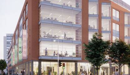 Exteriör Isbergs gata 2