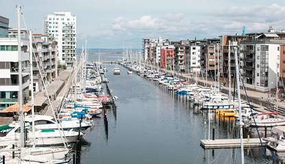 Utsikt Dockplatsen 16