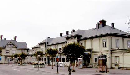 Östersunds Centralstation Stationsplan 1