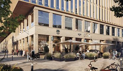 Park Central ligger granne med Centralstationen Kruthusgatan 3