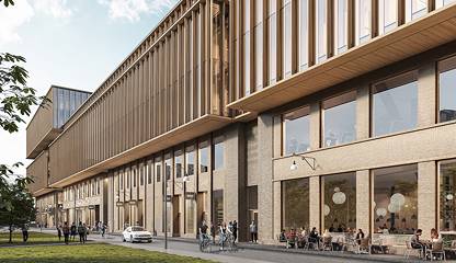 Nya Bergsplagsparken kommer anläggas utanför huset Kruthusgatan 3