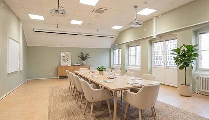 Ljust modernt möjligt konferensrum Södra Grev Rosengatan 25