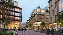 Visionsbild Stockholm Wood City Visionsbild Stockholm Wood City