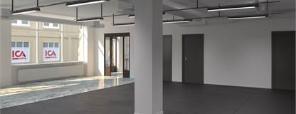 Utsikt mot utsidan Karl Knutssons gata 1