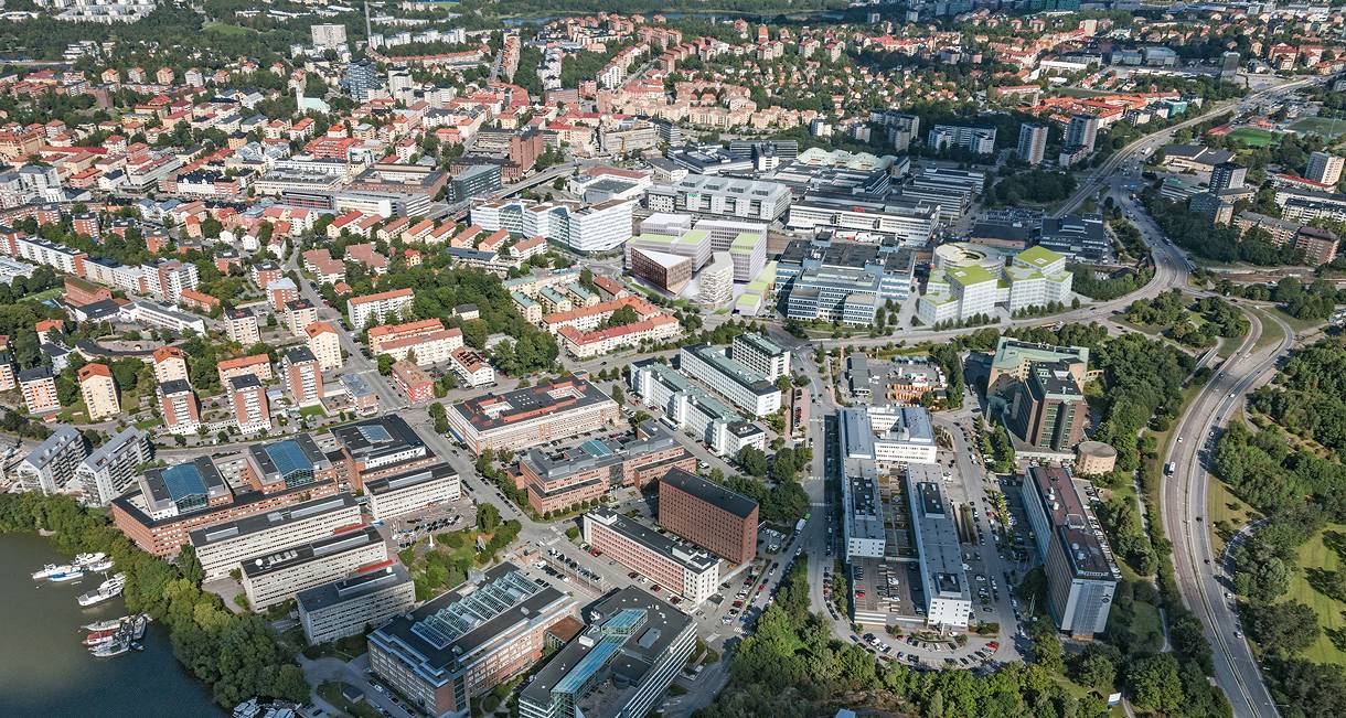 Vretenvägen 6, Solna strand