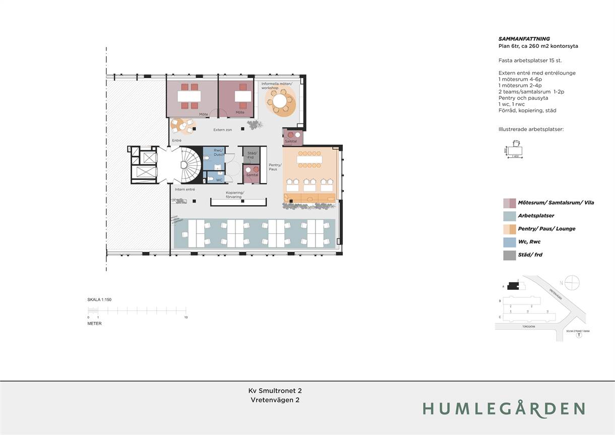 Vretenvägen 2, Solna strand