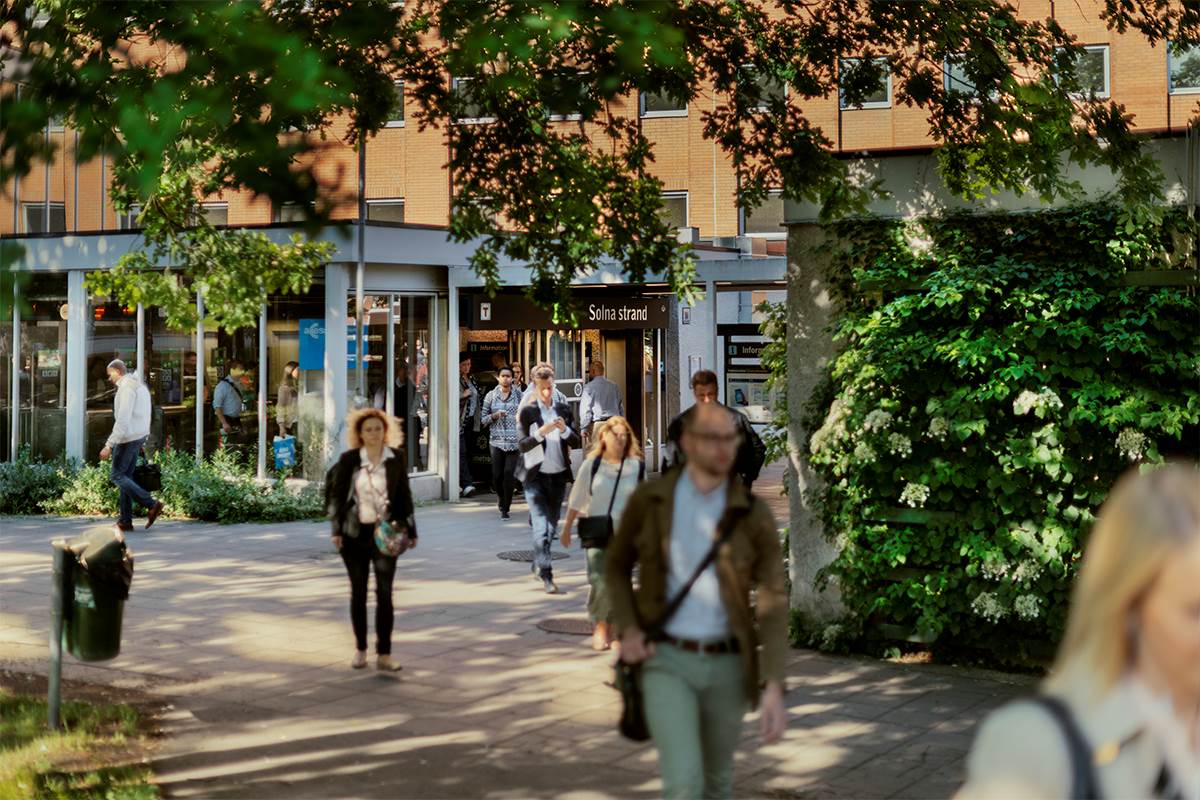 Solna Strandväg 3, Solna strand