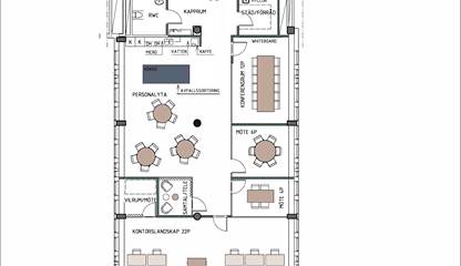 Planlösning Kungsgatan 43