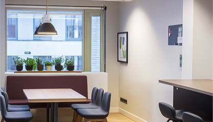 Visionsbild - lunch- och fikautrymme Hörntorpsvägen 2