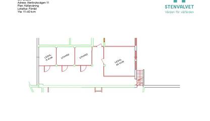 Planritning Återbruksvägen 11